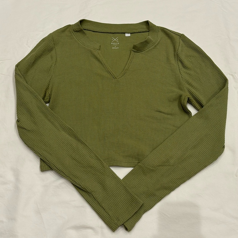 Urban Outfitters Cropped Long-sleeve, Women’s Small
